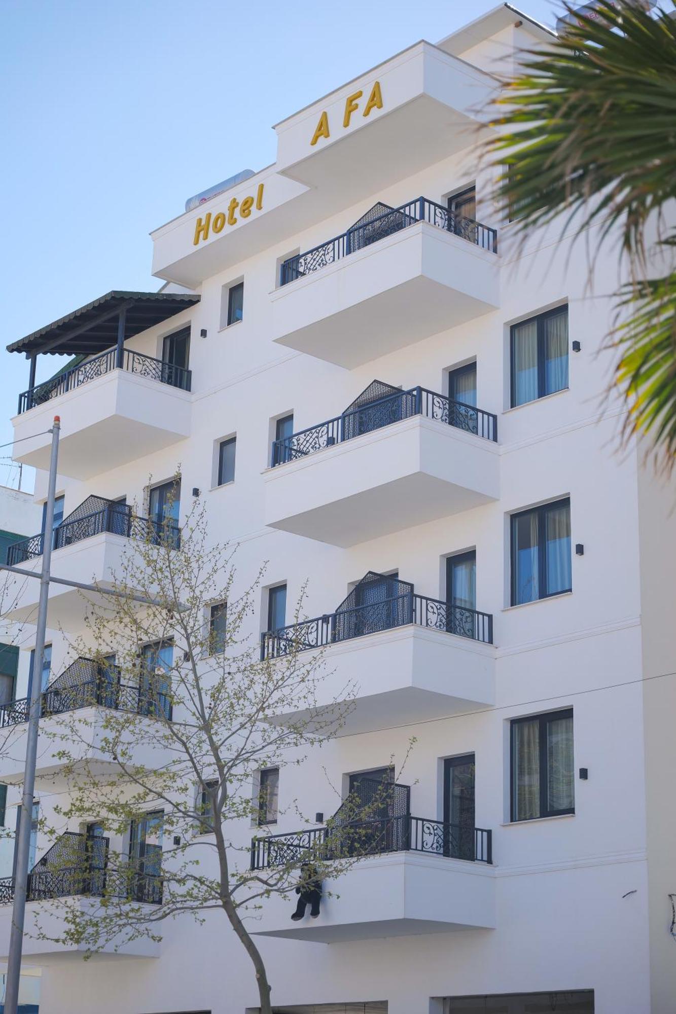 Afa Hotel Durrës Exterior foto